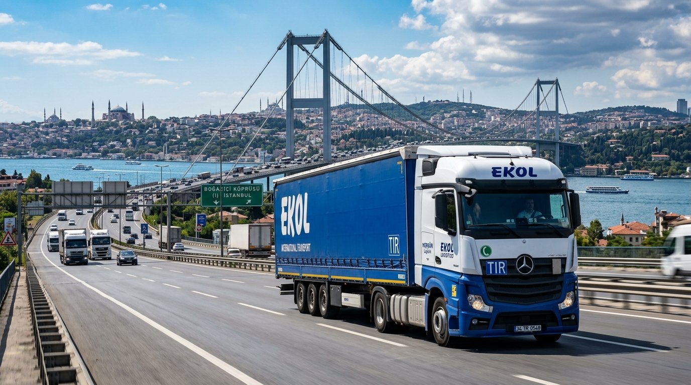 TIR road freight from Pakistan to Türkiye